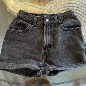 SOLD / VINTAGE Old Navy High Waisted Denim Shorts